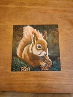 Eekhoorn Schilderij, Ophalen of Verzenden