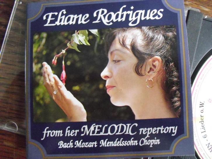 - Eliane Rodrigues - Bach, Mozart, Mendelssohn, Chopin - CD, Cd's en Dvd's, Cd's | Klassiek, Zo goed als nieuw, Vocaal, Classicisme