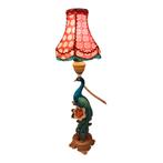 Zinstyling - de Unieke Tafellamp pauw, Overige materialen, Zinstyling, Nieuw, Ophalen of Verzenden