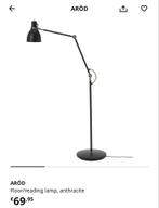 Verstelbare IKEA ARÖD Vloerlamp - Amsterdam, Huis en Inrichting, Lampen | Vloerlampen, Ophalen, Gebruikt, Metaal, 100 tot 150 cm