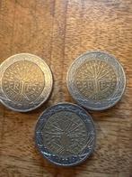 Frankrijk 2 Euro Munten - Set van 3, Ophalen of Verzenden, Frankrijk, 2 euro, Losse munt