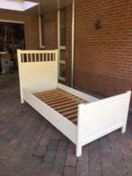 Mooi wit eenpersoons bed, 80 tot 100 cm, Overige typen, Minder dan 200 cm, Ophalen of Verzenden