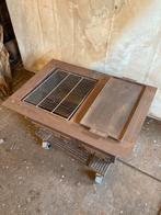 BBQ grilplaat, tafelbbq inbouw, Ophalen, Gebruikt, Met accessoires