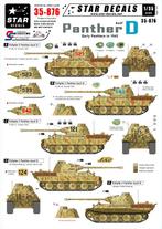 35-876, Panther Ausf D, Hobby en Vrije tijd, Modelbouw | Auto's en Voertuigen, Overige merken, Tank, 1:32 tot 1:50, Nieuw