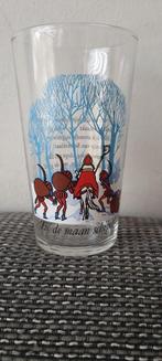 Oud vintage sinterklaas glas, Diversen, Ophalen of Verzenden, Zo goed als nieuw