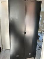 2 Karwei Jax Locker Kledingkasten - zwart metaal, Ophalen, 50 tot 100 cm, Zo goed als nieuw, Metaal