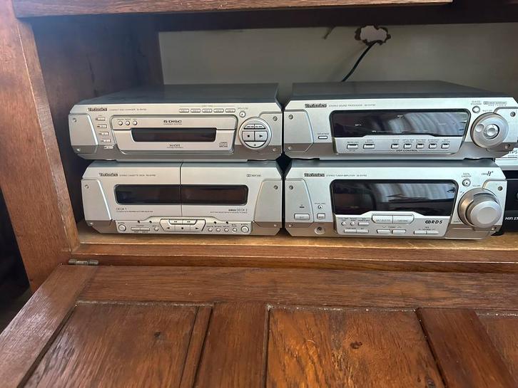 Technics Stereo Set EH760 incl boxen, Audio, Tv en Foto, Stereo-sets, Gebruikt, Cassettedeck, Overige merken, Losse componenten