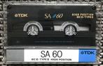 TDK SA60 Chromedioxide Cassette - Super Avilyn Cassette, Cd's en Dvd's, Cassettebandjes, Ophalen of Verzenden, Zo goed als nieuw