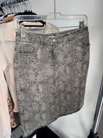 Christian Berg midi rok met slangen print, Maat 38/40 (M), Bruin, Ophalen of Verzenden, Zo goed als nieuw