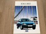 Folder Ford Escort 1989, Ophalen of Verzenden, Zo goed als nieuw, Ford