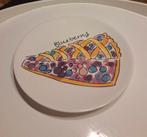 Leuk 'Blond' bord met blauwe bessen taart, Ophalen, Zo goed als nieuw, Bord(en), Overige stijlen