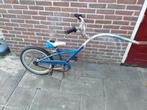 Blauw/grijze volgfiets, Ophalen, Gebruikt