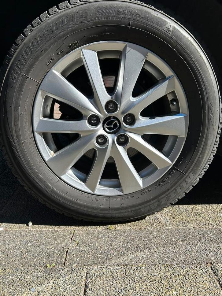 CX5 Winterbanden plus velgen mazda cx5 225/65r17, Auto-onderdelen, Banden en Velgen, Banden en Velgen, Winterbanden, 17 inch, 225 mm
