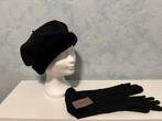 Wol Baret met Echt Bont & Handschoenen - Wolmark, Maat 38/40 (M), Verzenden, Nieuw, Wolmark