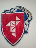 BAF  8 Squadron Mirage 5  GET IN patch, Ophalen of Verzenden, Gebruikt, Patch, Badge of Embleem