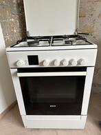 Bosch gasfornuis met elektr. oven, Witgoed en Apparatuur, Fornuizen, 4 kookzones, Hete lucht, Vrijstaand, 85 tot 90 cm