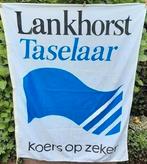 Vlag Lankhorst Taselaar 130 x 100, Verzamelen, Scheepvaart, Ophalen of Verzenden, Zo goed als nieuw