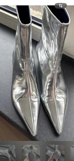 Zilveren Enkellaarsjes nieuw maat 37, Ophalen, Overige kleuren, Zara, Lage of Enkellaarzen