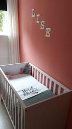 Baby ledikant en commode, Kinderen en Baby's, Kinderkamer | Complete kinderkamers, Ophalen, Zo goed als nieuw, Jongetje of Meisje