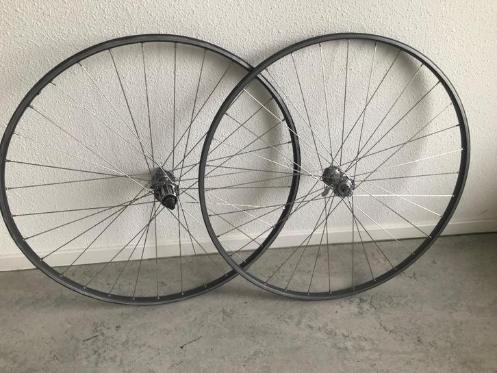 Wielset Dura Ace 10speed tube wielen 32 spaaks, Fietsen en Brommers, Fietsonderdelen, Gebruikt, Racefiets, Wiel, Ophalen of Verzenden