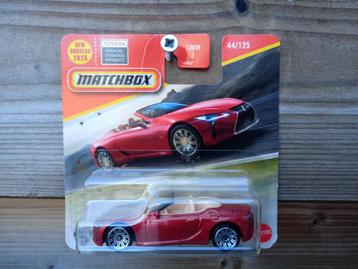 Lexus LC 500 '21 Matchbox beschikbaar voor biedingen
