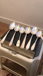 Antiek eet lepels verzilverd, Antiek en Kunst, Ophalen of Verzenden