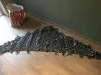 Shawl/omslagdoek zwart wit, Ophalen of Verzenden, Zo goed als nieuw