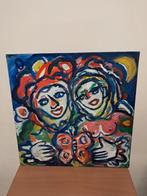 schilderij abstract, Ophalen