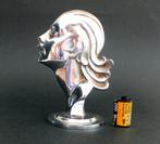 ART DECO BUSTE IN CHROOM, Antiek en Kunst, Curiosa en Brocante, Verzenden