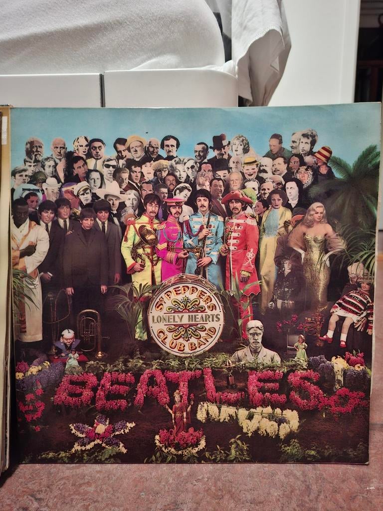 The Beatles - Sgt. Pepper's Lonely Hearts Club Band LP, Cd's en Dvd's, Vinyl | Pop, Ophalen, 1960 tot 1980, Gebruikt, 12 inch