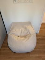 Lebel loungestoel beige van Leenbakker, Huis en Inrichting, Zitzakken, Ophalen, Nieuw, Beige, Zitzakstoel