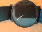 Skagen watch / horloge, black, sleek, used, Ophalen of Verzenden, Gebruikt, Staal, Overige merken