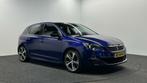 Peugeot 308 2.0 BlueHDi GT 180|Half LeerAlcantara|Pano|Navi, Auto's, Gebruikt, 4 cilinders, 181 pk, Blauw