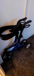 Vrij nieuwe rollator blauw, Ophalen, Zo goed als nieuw