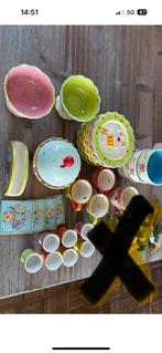 Servies passend hij Blond verjaardag feest gebak taart kaars, Huis en Inrichting, Keuken | Servies, Nieuw, Ophalen of Verzenden