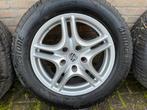 Porsche Cayenne Winterset 18 inch, Auto-onderdelen, Banden en Velgen, Ophalen, 18 inch, Gebruikt, Overige