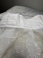 2 Gordijn - 2,60 x 9 meter - Goede staat. bieden, Ophalen of Verzenden, Gebruikt, Wit, 200 cm of meer