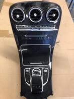 Middenconsole W205 C Klasse Zwart Pianolak, Auto-onderdelen, Dashboard en Schakelaars, Niet ingevuld, Gebruikt, Mercedes-Benz