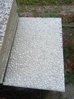 Grindtegels ronde keizel, Tuin en Terras, Grind, Keien en Split, Ophalen, Overige materialen, Gebruikt, Wit