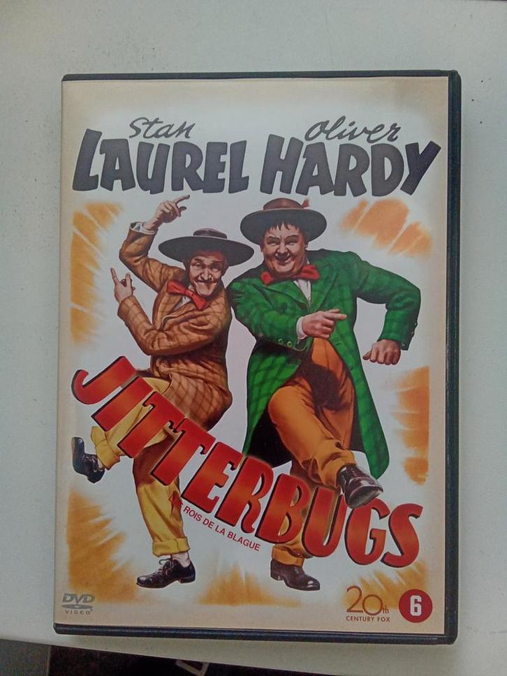 Laurel & Hardy - Jitterbugs, Cd's en Dvd's, Dvd's | Komedie, Zo goed als nieuw, Alle leeftijden, Ophalen of Verzenden
