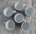 6 x Douwe Egberts Dutch Indigo Folk Fever, Ophalen of Verzenden, Nieuw, Overige stijlen, Kop(pen) en/of Schotel(s)
