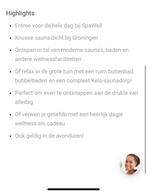 Entree Spawell peize 2 kaartjes, Twee personen, Overige soorten
