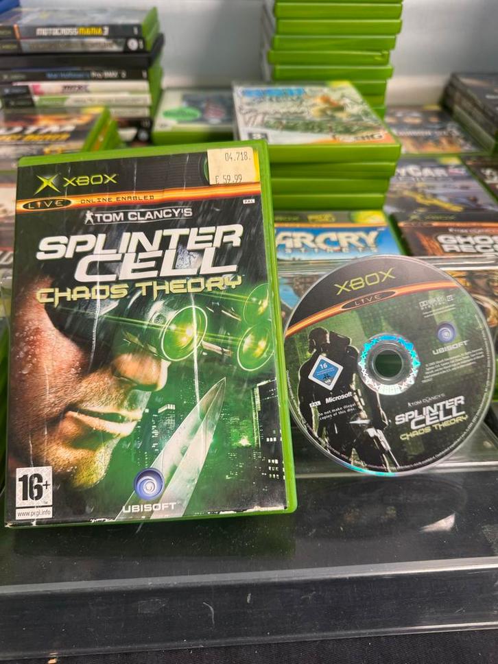 Splinter cell. Chaos theory. Xbox. €4,99, Spelcomputers en Games, Games | Xbox Original, Zo goed als nieuw, Sport, 3 spelers of meer
