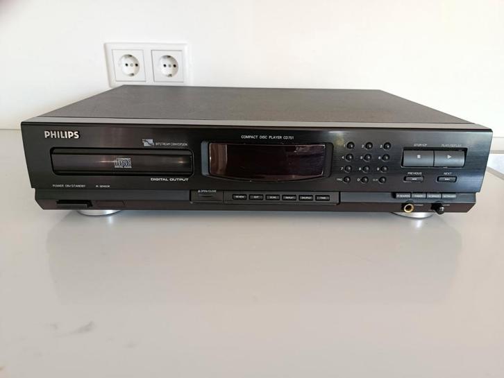 Philips 751 cd speler, Audio, Tv en Foto, Cd-spelers, Zo goed als nieuw, Philips, Ophalen of Verzenden