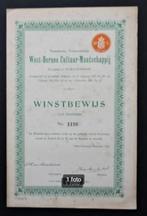 West Borneo Cultuur Maatschappij (Ned.Indie) 1916, Postzegels en Munten, Aandelen en Waardepapieren, Overige typen, Ophalen of Verzenden