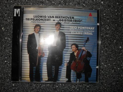 CD BEETHOVEN-TRIPELKONZERT und GEISTERTRIO., Cd's en Dvd's, Cd's | Klassiek, Zo goed als nieuw, Orkest of Ballet, Romantiek, Ophalen of Verzenden