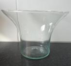Mooie Glazen vaas met werkje, Huis en Inrichting, Woonaccessoires | Vazen, Ophalen, Overige kleuren, Minder dan 50 cm, Glas
