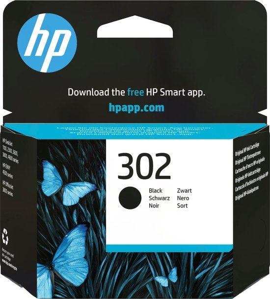 HP 302 Inktcartridge - Origineel Standaard capaciteit  Zwart, Computers en Software, Printerbenodigdheden, Nieuw, Cartridge, Verzenden
