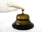 Hotelbel tafelbel receptiebel butlerbel Art Nouveau, Ophalen of Verzenden
