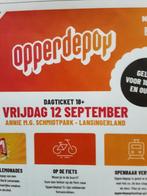Opperdepop, Tickets en Kaartjes, Evenementen en Festivals, Twee personen